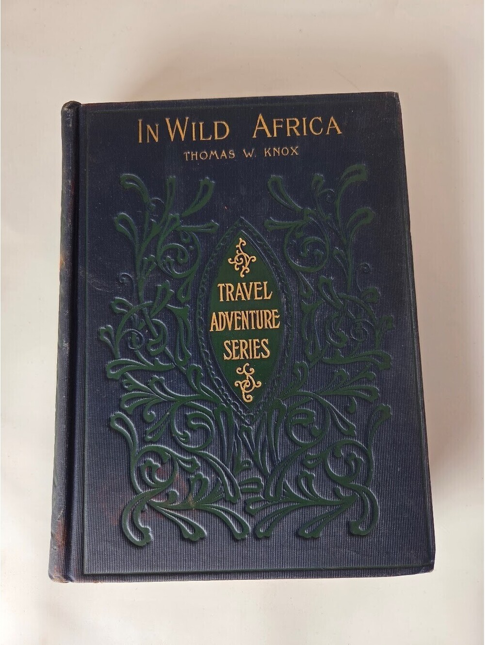 In Wild Africa 1895 Thomas W Knox Travel Adventure Series HC W A Wilde Antique